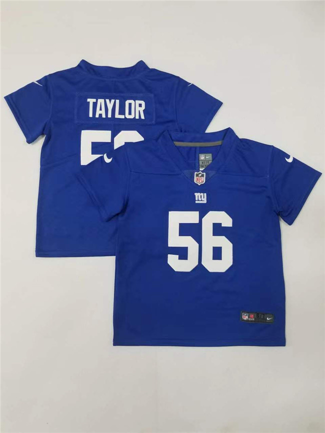 Toddlers New York Giants #56 Lawrence Taylor Royal Vapor Untouchable Limited Stitched Football Jersey Toddlers New York Giants #56 Lawrence Taylor Royal Vapor Untouchable Limited Stitched Football Jersey